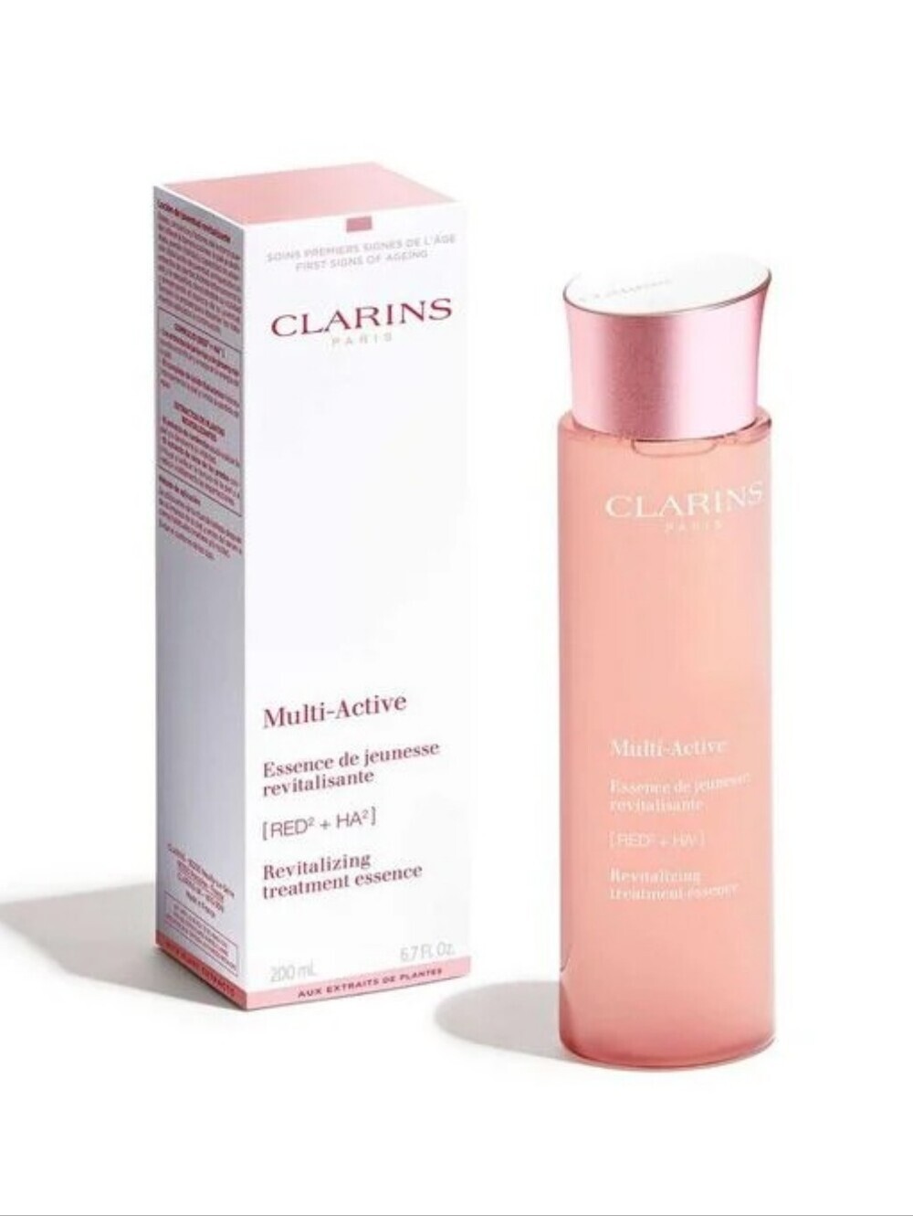 Nib! Clarins Multi-Active Revitalizing Treatment Essence Toner, 8x10ml = 80ml
